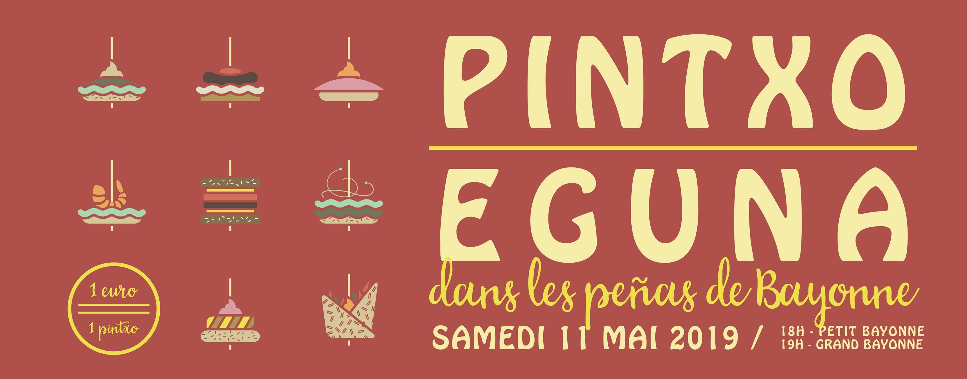 Pintxo Eguna 8ème édition – samedi 11 mai 2019